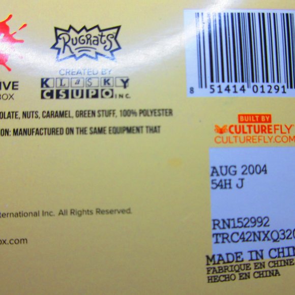 Rugrats Reptar Bar Plush Toy Culturefly Nick Box EXCLUSIVE FALL 2017 - Picture 5 of 14